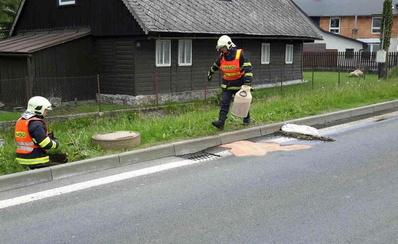 Akcja czeskiej straży pożarnej