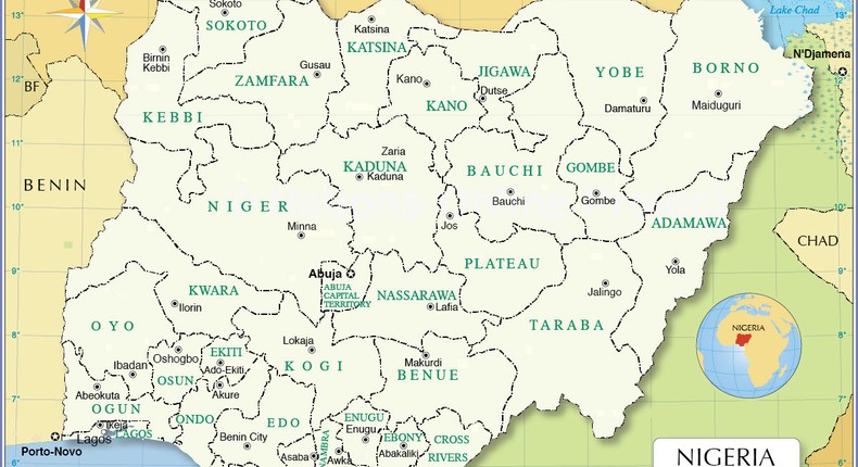 States in Nigeria that received the highest foreign investments in Q4 2023