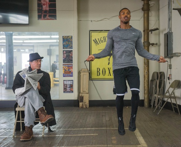 Michael B. Jordan i Sylvester Stallone w filmie 'Creed: Narodziny legendy'
