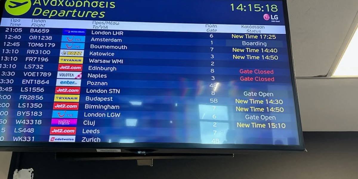 Polacy utknęli na Zakynthosie drugi dzień. "To skandal, mamy dość"