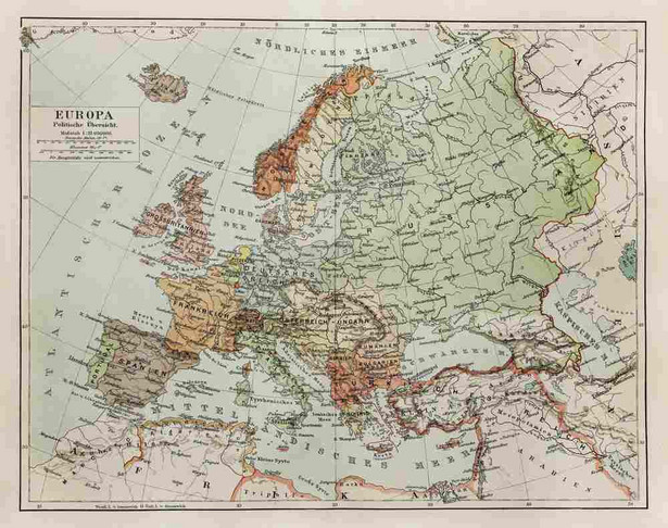 Mapa Europy