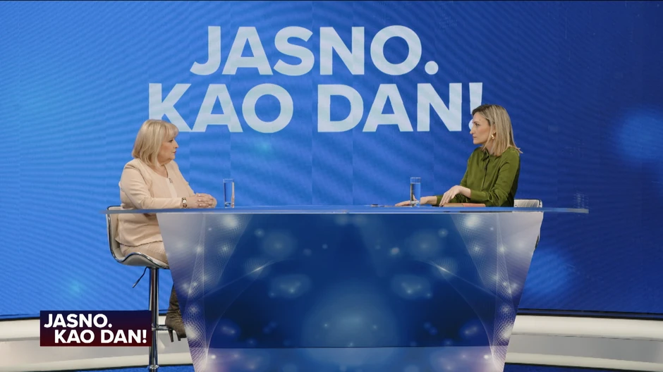 Slavica Đukić Dejanović, emisija "Jasno. Kao dan!"
