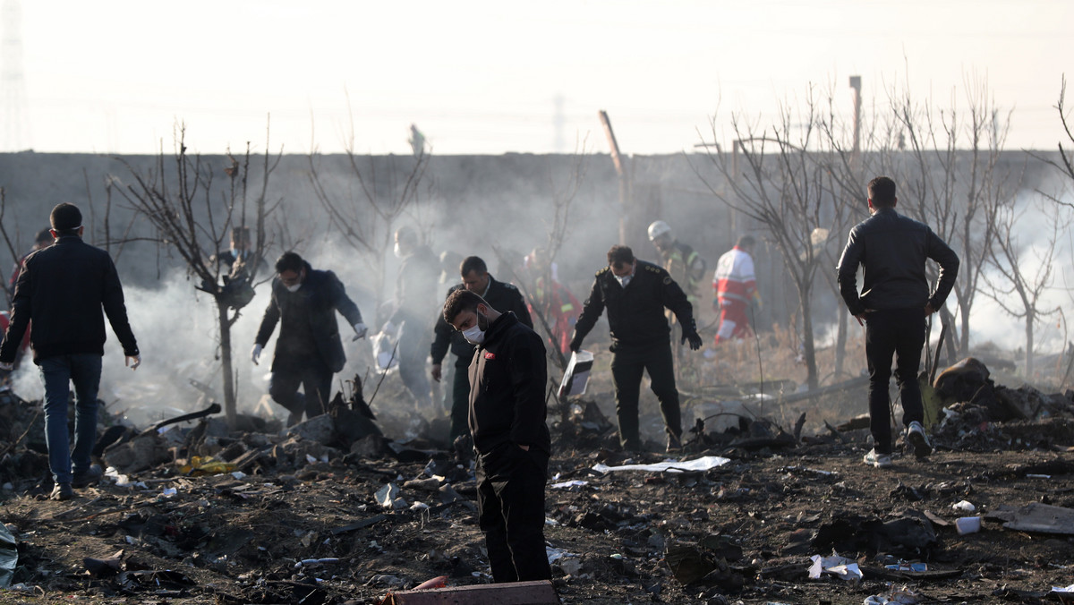 Katastrofa samolotu w Iranie. Sekretarz RB Ukrainy o rosyjskim wątku śledztwa