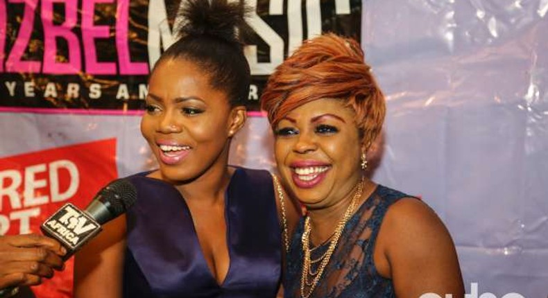 Afia Schwarzenegger and Mzbel