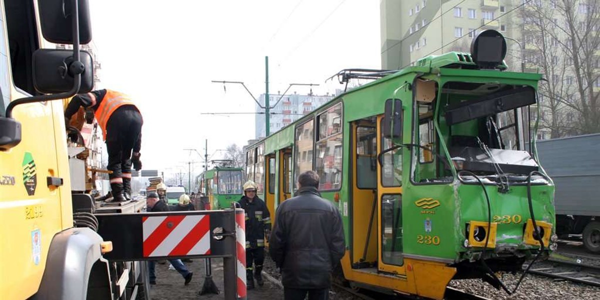 Tramwaje grozy w Poznaniu