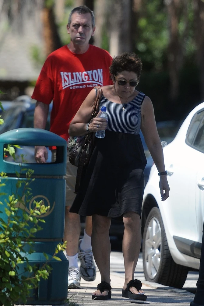 Hju Lori sa suprugom Džo Grin pre nekoliko godina u Marbelji