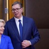 Usula fon der Lajen i Aleksandar Vučić