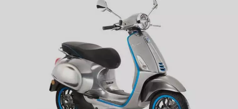 Skuter elektryczny Vespa Elettrica trafi do produkcji już we wrześniu