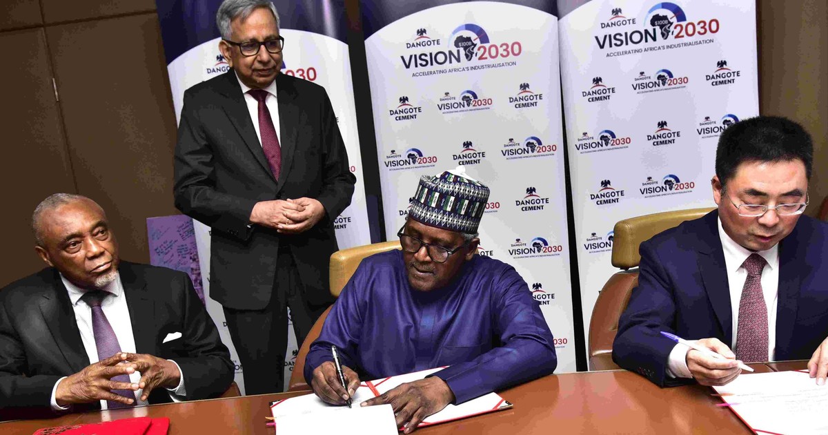 Dangote signs $1B deal with Chinese firm to expand projects across seven African countries