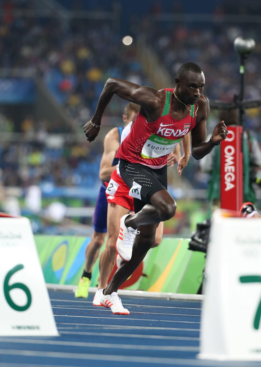 Rudisha to dwukrotny mistrz olimpijski i rekordzista świata