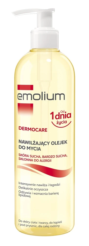 Emolium Dermocare Nawilżający Olejek do mycia