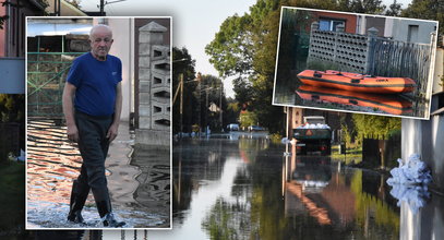 Dramatyczna relacja ze Ścinawy. "Brakuje 10 cm, żeby woda wlała się do mojego domu"