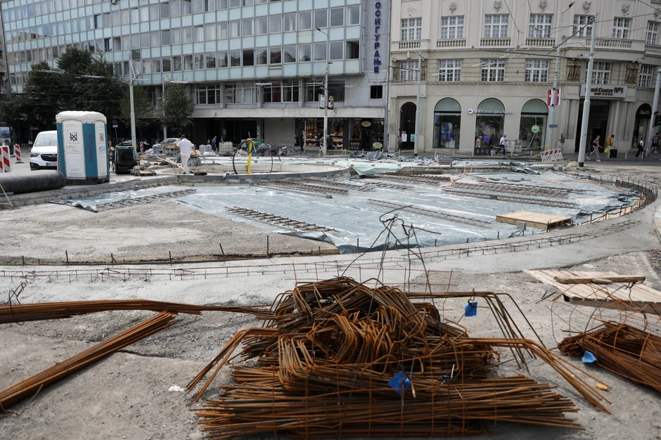 Rekonstrukcija centra Beograd - Trg Republike