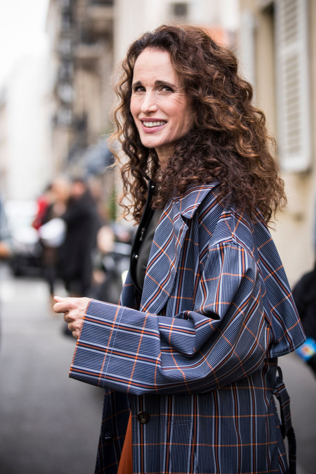 Andie MacDowell w 2018 roku