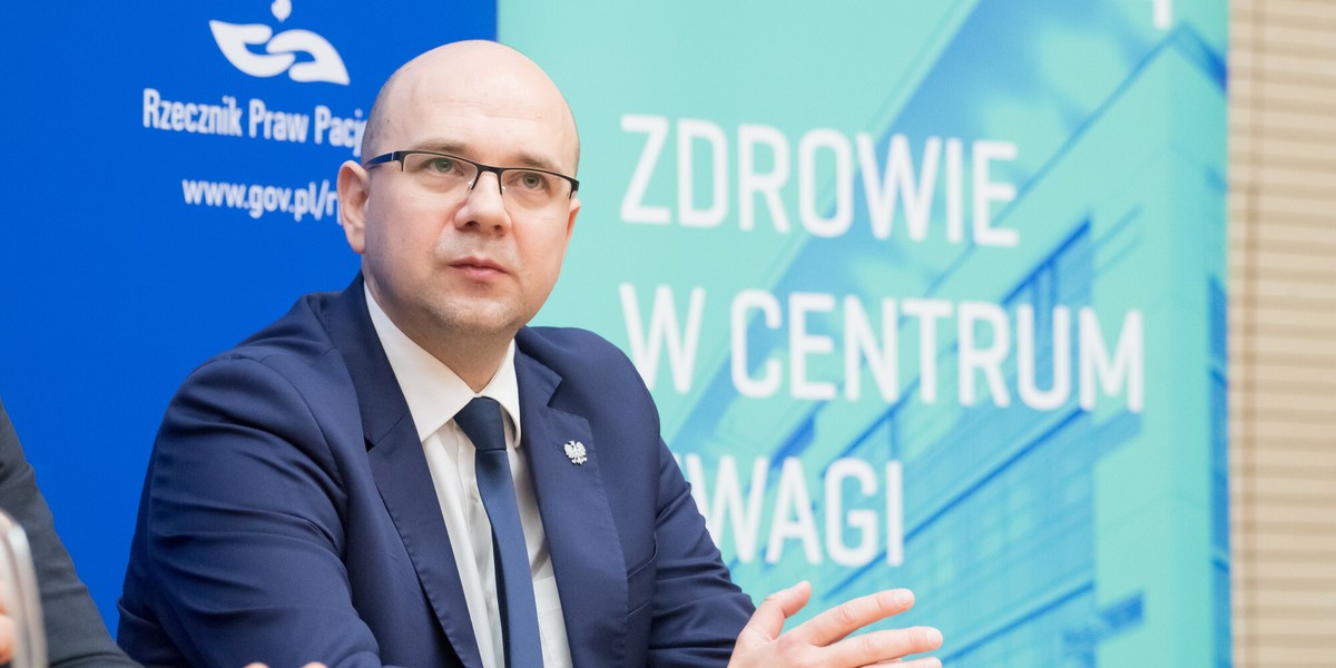 Bartłomiej Chmielowiec, rzecznik praw pacjenta