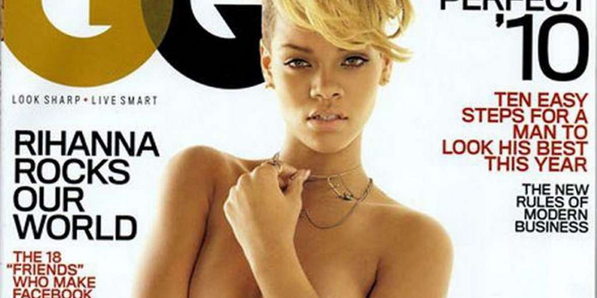 Rihanna naga i wyzywająca. Foto