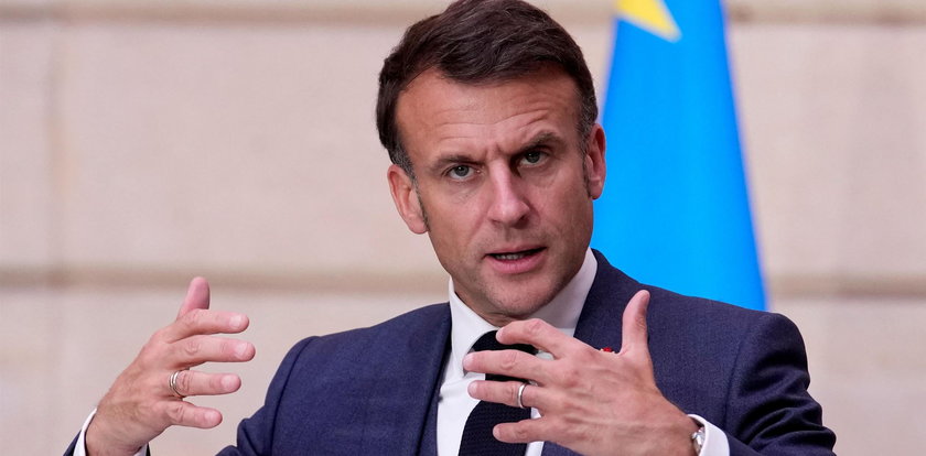 Macron kreśli czarny scenariusz dla Europy. Wspomniał o Polsce