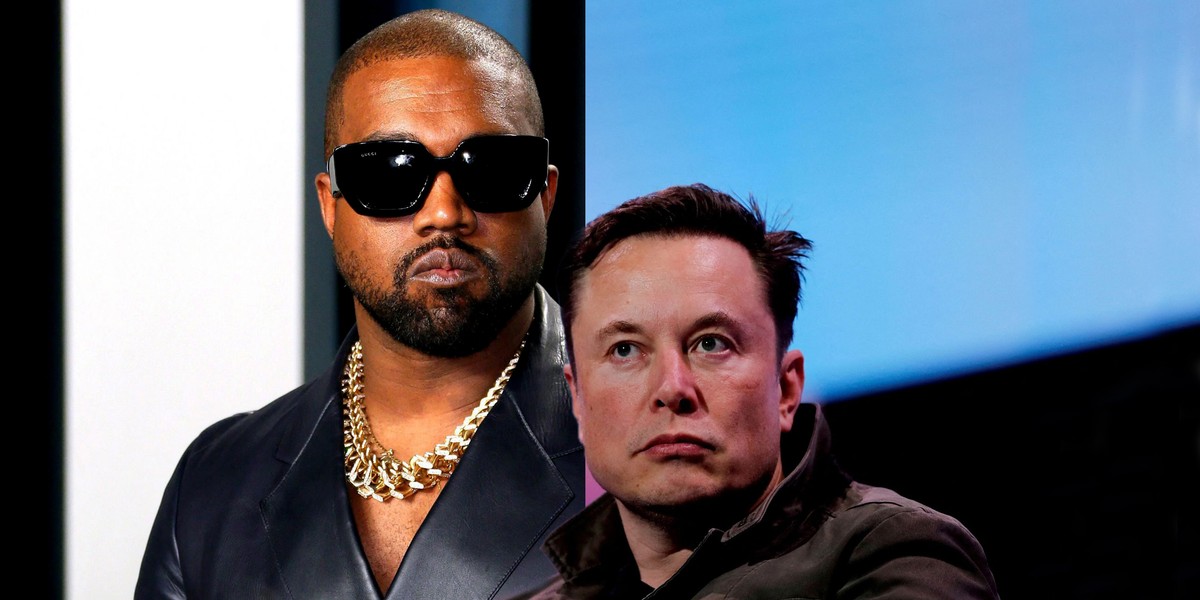 Kanye West dostał bana na Twitterze. Elon Musk nie wytrzymał.