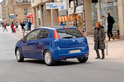 Fiat Grande Punto, Opel Corsa, Mitsubishi Colt, VW Polo