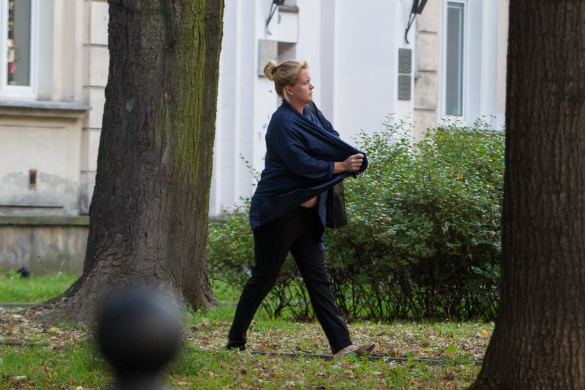 Daria Widawska w zaawansowanej ciąży