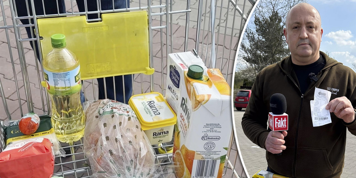 Koszyk zakupów Andrzeja Dudy okazał się tańszy niż w listopadzie 2022 r. Mniej zapłaciliśmy za olej, margarynę, sok pomarańczowy i cukier.