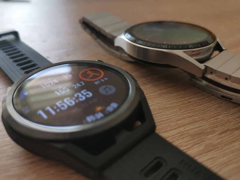 Huawei Watch GT Runner i Watch GT 3 (obok)