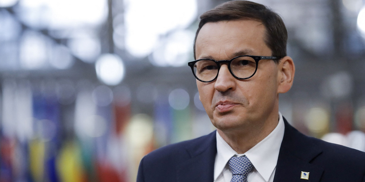 Premier Mateusz Morawiecki