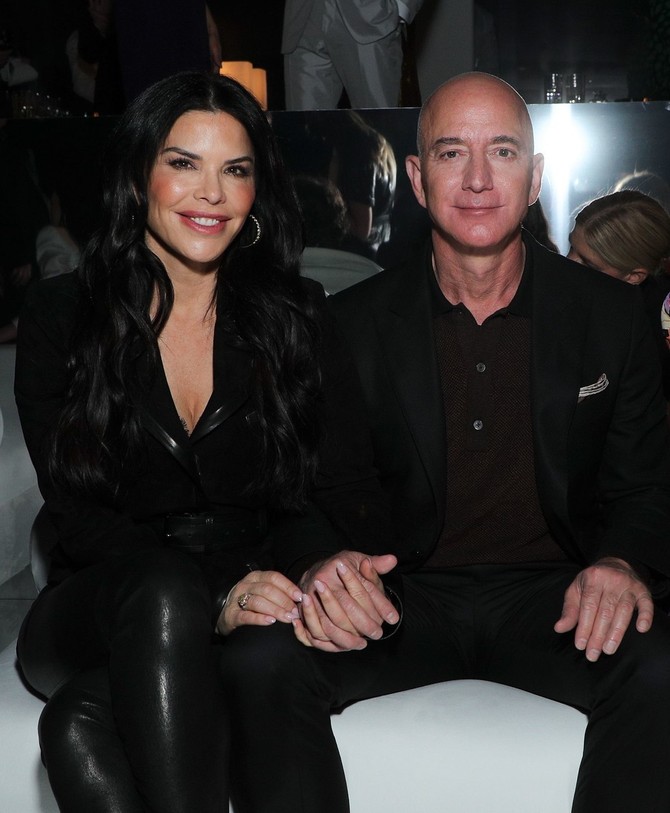 Bezos i Loren pre nekoliko dana na Tom Ford reviji 