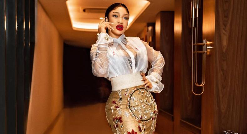 Nollywood actress Tonto Dkeh [Instagram/TontoDikeh]