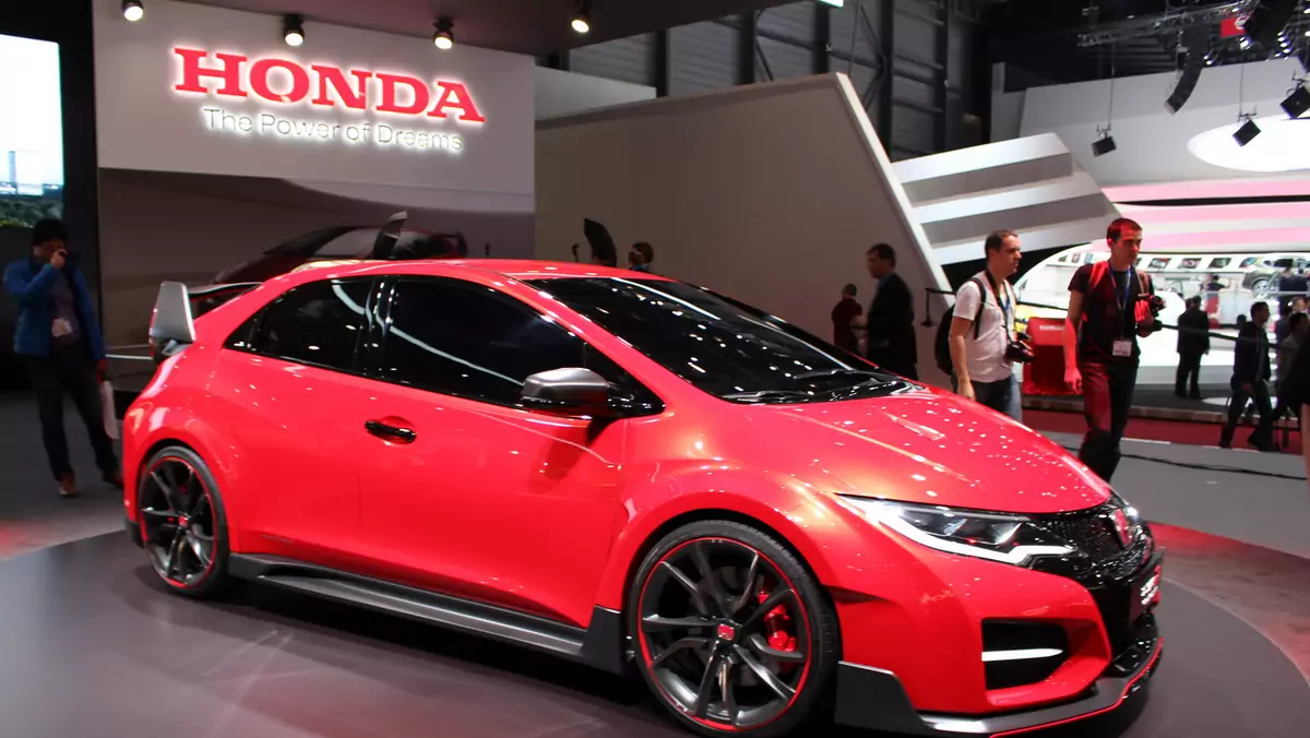 Genewa 2014: Honda Civic Type R Concept: wyścigówka na zwykłe drogi