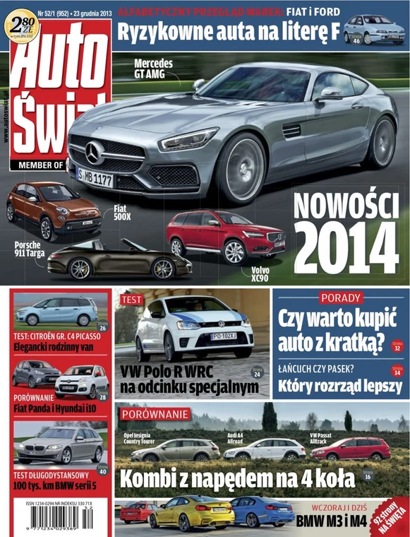 Świąteczny Auto Świat 52/2013 już w kioskach i na tabletach