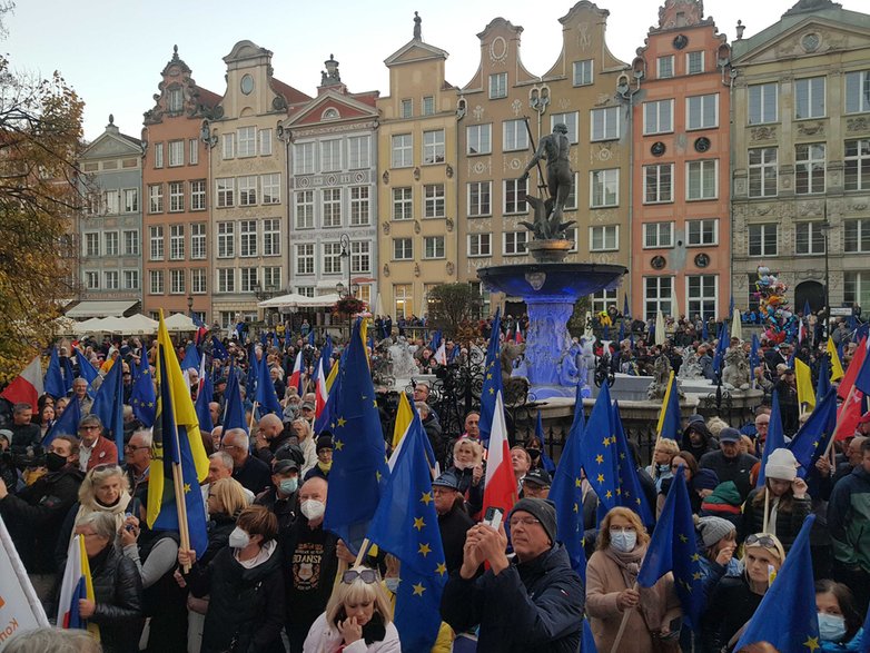 Manifestacja w Gdańsku