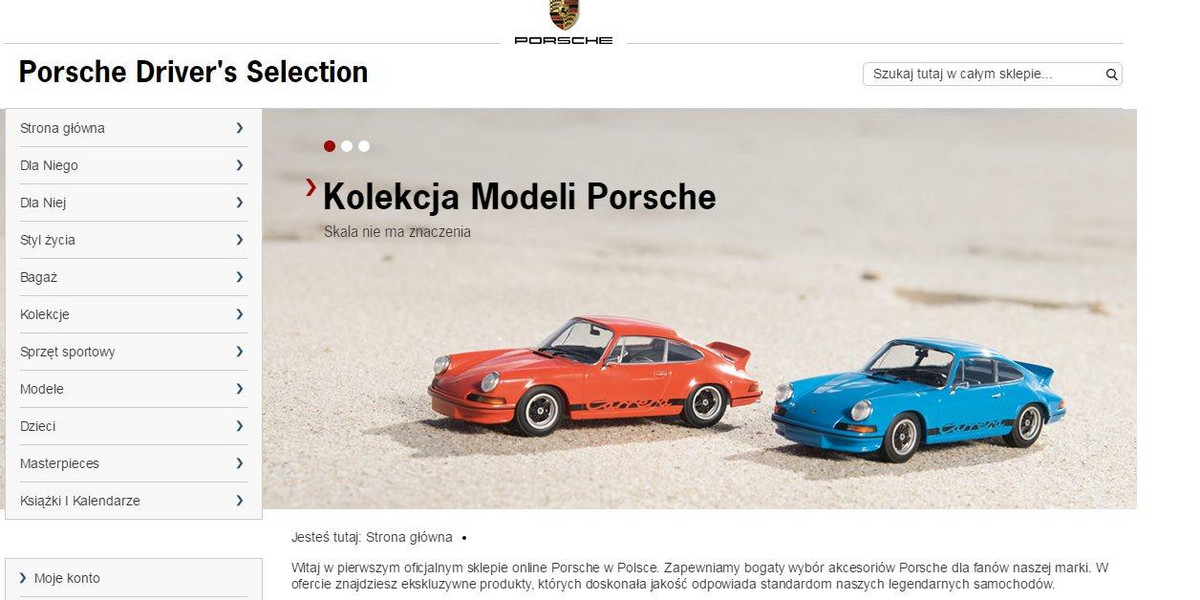 Porsche z internetu