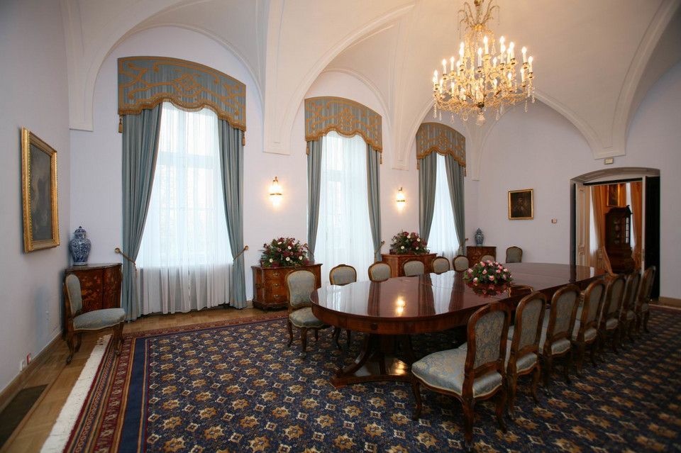 Pałac Prezydencki od środka: Pokój Konferencyjny