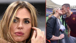 Who has Ilary Blesi been allegedly cheating on Francesco Totti with? 