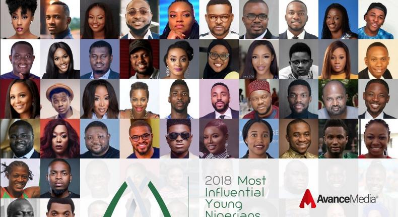 2018 100 most influential young Nigerians finalists announced