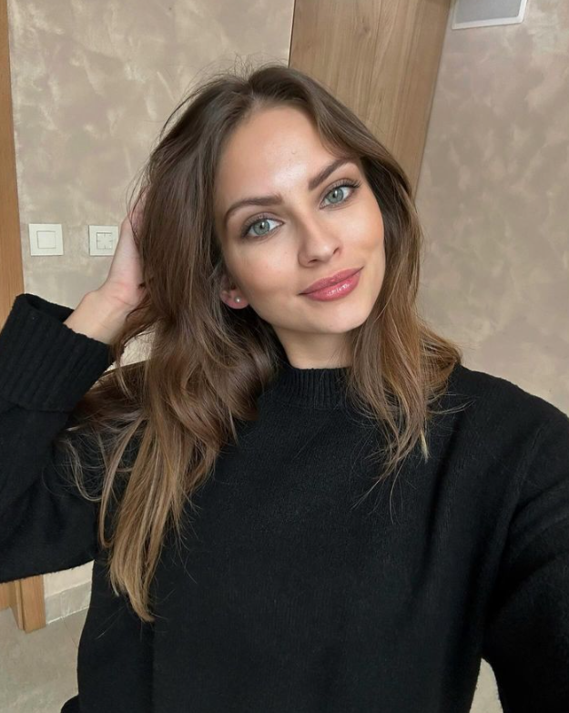 Modelka Tereza Bizíková.