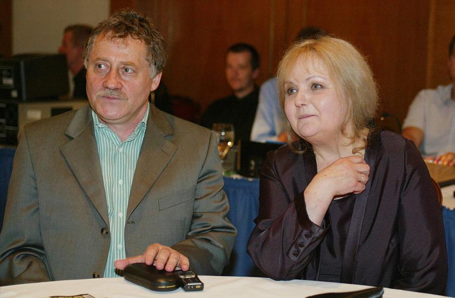Koltai Róbert és Pogány Judit 2003-ban - fotó: Blikk