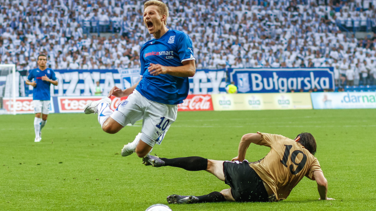 Lech Poznań w meczu pierwszej rundy eliminacji do Ligi Europy pokonał na Stadionie Miejskim w Poznaniu kazachski zespół Żetysu Tałdykorgan 2:0 (0:0) po golach Rafała Murawskiego i Gergo Lovrencsicsa. To spora zalicza przed rewanżem w Kazachstanie. Po meczu trener Kolejorza, Mariusz Rumak, studził jednak nastroje i przekonywał, że dwumecz jeszcze nie jest wygrany.