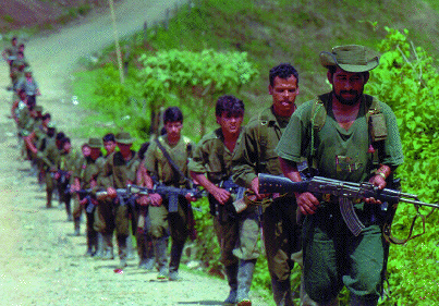 Żołnierze FARC w Darien, 1998 rok / Domena Publiczna