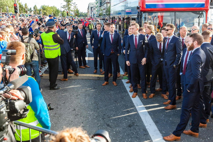 Islandia wróciła z Euro 2016. Królewskie powitanie bohaterów ZDJĘCIA