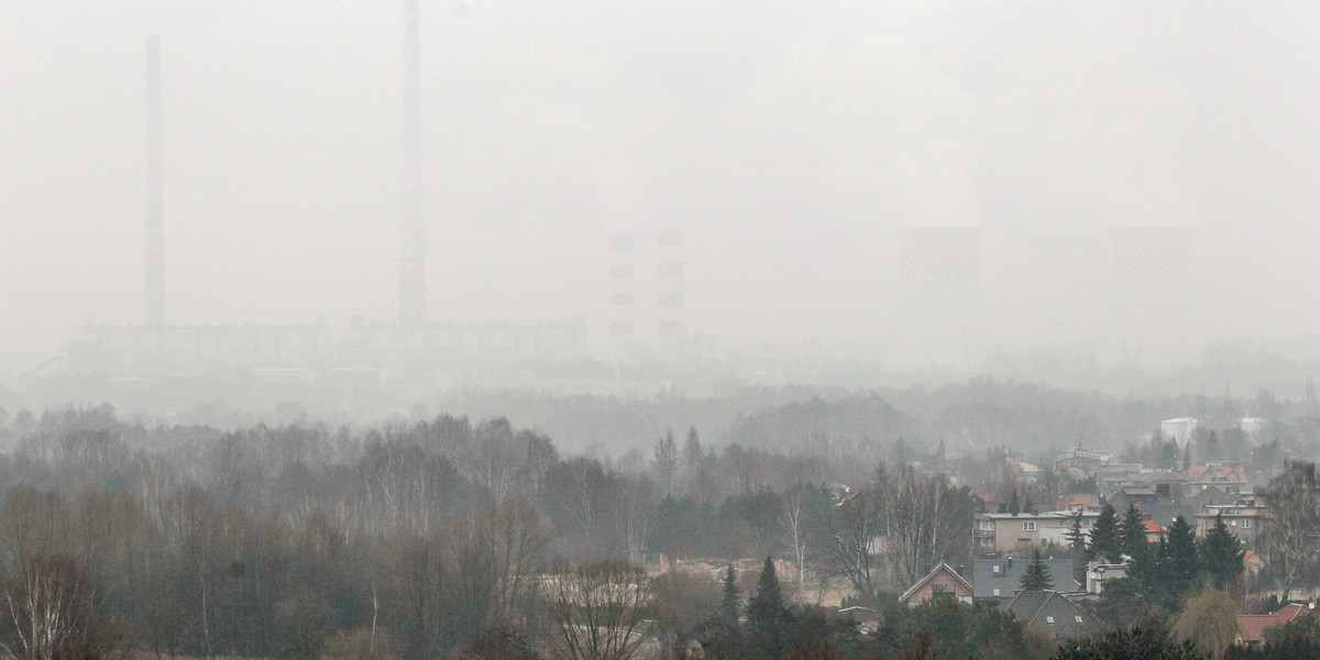 Smog nad Rybnikiem