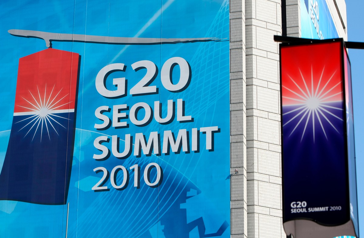 Szczyt G20 w Seulu w Korei Południowej