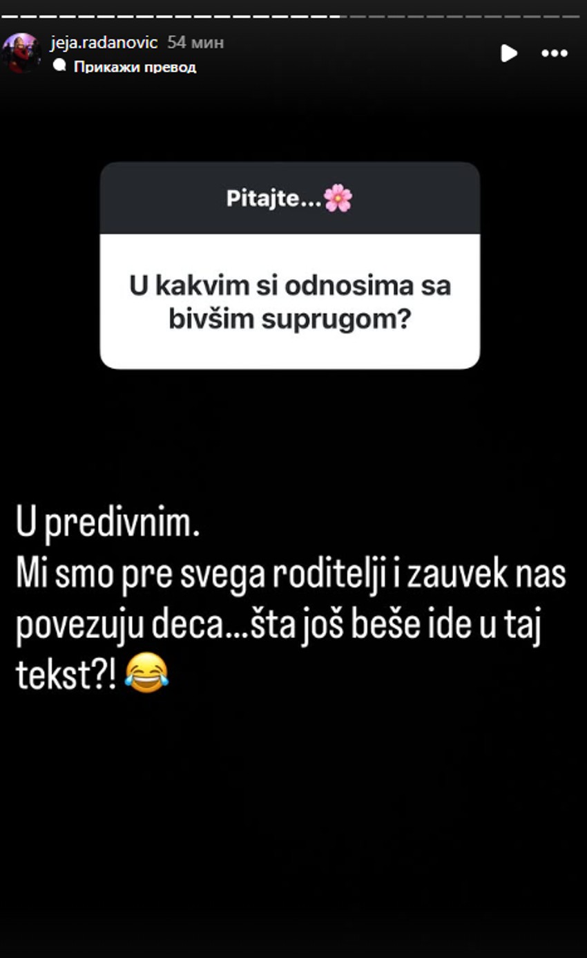 Jelena Radanović odgovara  na pitanja pratilaca