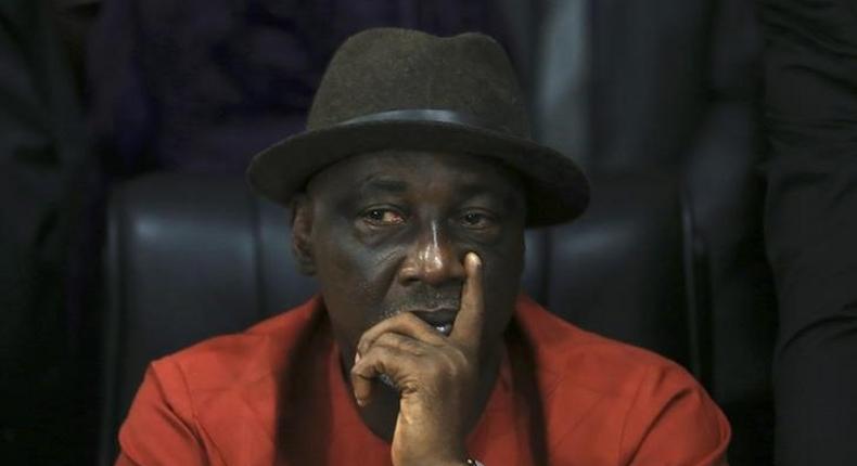 Nigeria's former Minister of Interior Affairs Abba Moro attends a media briefing in Abuja August 14, 2014. REUTERS/Afolabi Sotunde