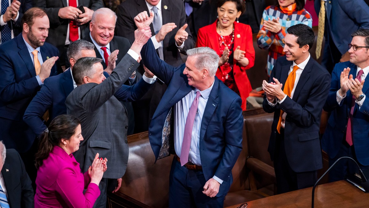 Koniec impasu. Kevin McCarthy wybrany nowym spikerem Izby Reprezentantów