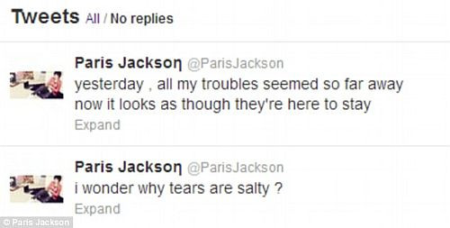 Twitter Paris Jackson