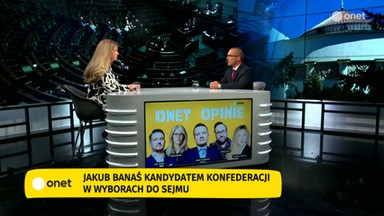 "Byłem bardzo wzruszony". Jakub Banaś zdradził szczegóły rozmowy z ojcem