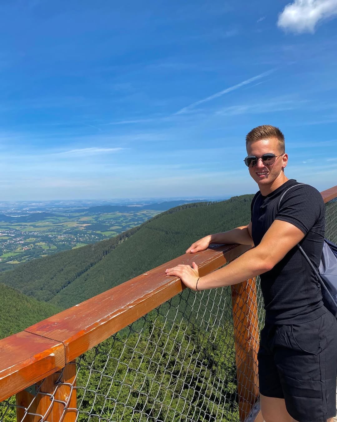 Vnuk Stanislava Třísku - Daniel Huf. 