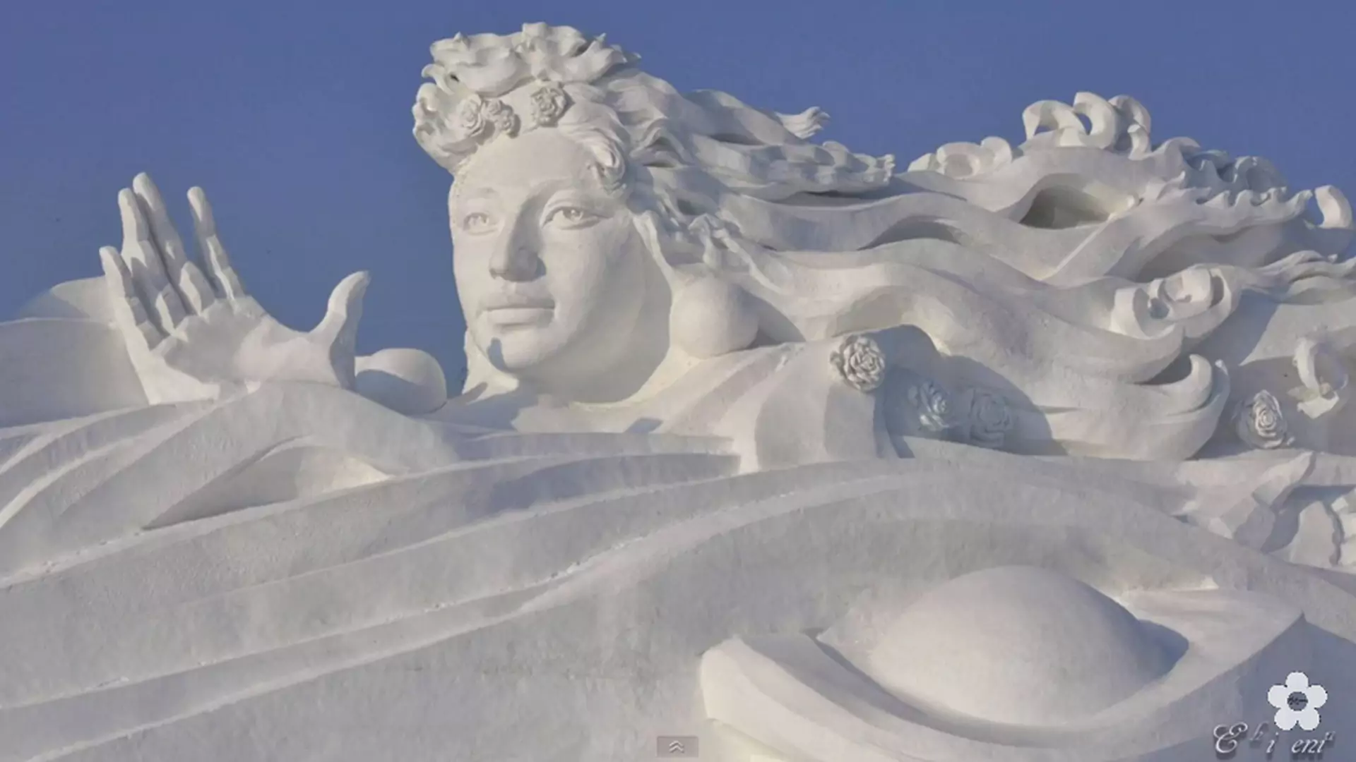 Rzeźby ze śniegu i lodu, które zapierają dech w piersiach